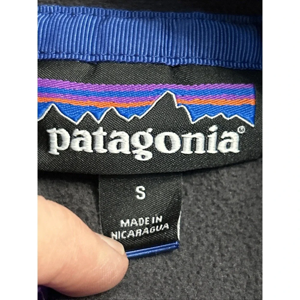 Mens Patagonia Micro D Snap-T Fleece Pullover Sweater 26165 Sz‎ Small